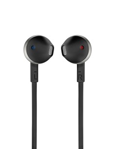 JBL T205BLK AURICOLARE IN-EAR MICROFONO FLAT NERO