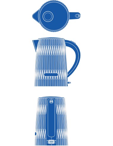 RUSSELL HOBBS 27361-70 BOLLITORE   2400 WATT 1,7LT NERO