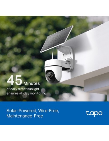 TPLINK TAPO TC90KIT IP CAM WIFI 2K MOTORIZZATA P.SOLARE BATTERIA IP65