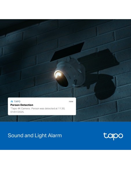 TPLINK TAPO TC92KIT IP CAM WIFI 4K MOTORIZZATA P.SOLARE BATTERIA IP65