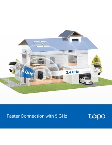 TPLINK TAPO TC92KIT IP CAM WIFI 4K MOTORIZZATA P.SOLARE BATTERIA IP65