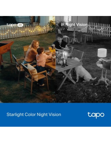TPLINK TAPO TC92KIT IP CAM WIFI 4K MOTORIZZATA P.SOLARE BATTERIA IP65