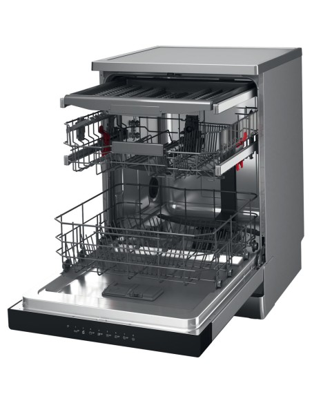 WHIRLPOOL WH4FFC14BN6X LST C 14COP INOX 6S 8PR 9,5LT 44DB TERZO CESTO