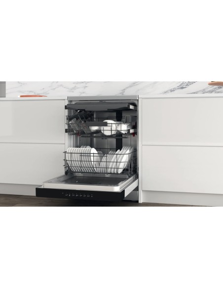 WHIRLPOOL WH4FFC14BN6X LST C 14COP INOX 6S 8PR 9,5LT 44DB TERZO CESTO