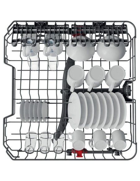 WHIRLPOOL WH4FFC14BN6X LST C 14COP INOX 6S 8PR 9,5LT 44DB TERZO CESTO