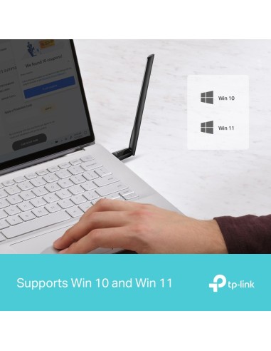TPLINK ARCHER TX35U PLUS AX1800 ADATTATORE USB WIFI 6 CON ANTENNA