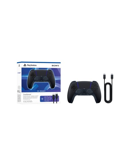SONY PS5 JOYPAD WIRELESS DUALSENSE MIDNIGHT BLACK + USB PC