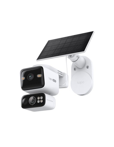 TPLINK TAPO TC93DKIT IP CAM WIFI 2K MOTORIZ. P.SOLARE BATT.IP65 D.OBB.