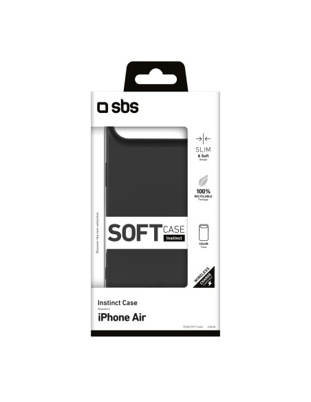 SBS TEINSTIP1766K IPHONE 17 AIR COVER INSTINCT NERO