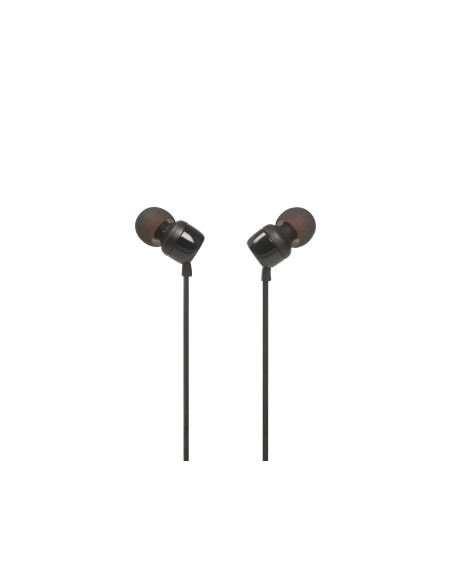 JBL T110BLK AURICOLARE IN-EAR MICROFONO FLAT NERO