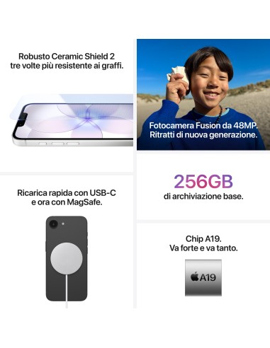 APPLE IPHONE 17E 256GB WHITE