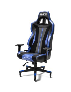 SPARCO SEDIA GAMING TROOPER NERA/AZZURRA