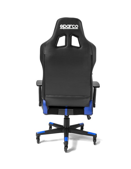 SPARCO SEDIA GAMING TROOPER NERA/AZZURRA