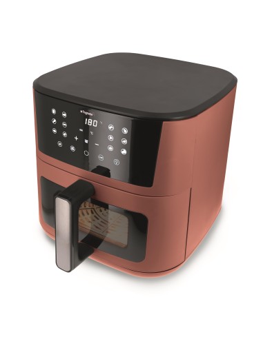 TOGNANA D2DFA10IRRO FRIGGITRICE AD ARIA 10LT 2200W ROSSOMAT - 2RESIST