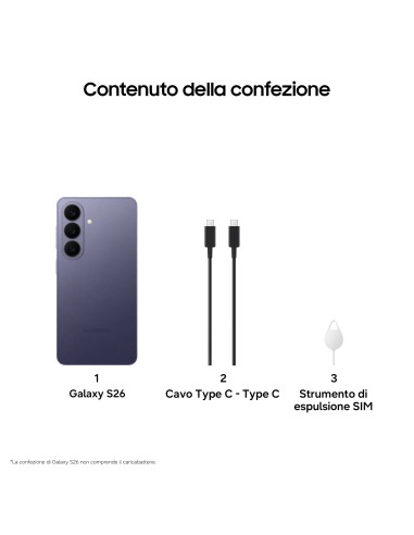 SAMSUNG S26 5G 12/256GB COBALT VIOLET
