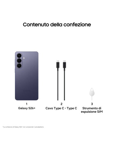 SAMSUNG S26 PLUS 5G 12/256GB COBALT VIOLET