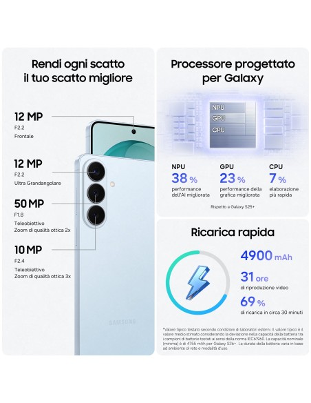 SAMSUNG S26 PLUS 5G 12/512GB BLACK