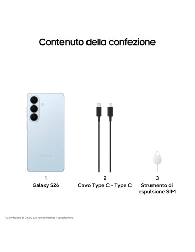 SAMSUNG S26 5G 12/256GB SKY BLUE