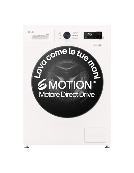 LG W4NX1095NWB LAVASC. 9/5KG 1400G  A/E WIFI VAPORE