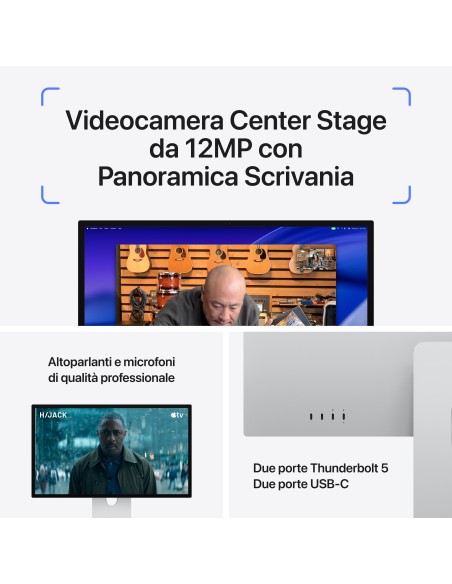 APPLE MFEL4T/A STUDIO DISPLAY DRX  STANDARD GLASS - TILT- AND HEIGHT-A