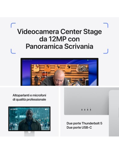 APPLE MFEP4T/A STUDIO DISPLAY DRX  NANO-TEXTURE GLASS - TILT- AND HEIG