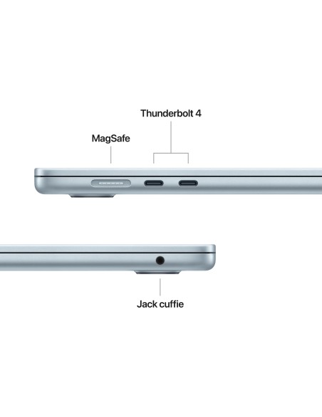 APPLE MDVT4T/A MACBOOK AIR 15" M5  10CPU 10GPU 16GB 1TB SKY BLUE