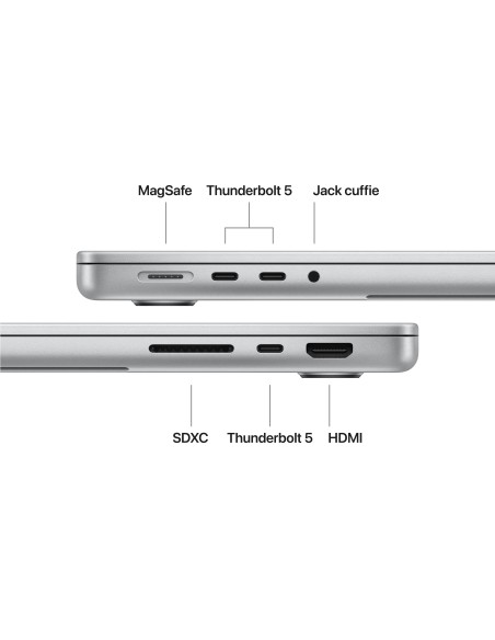 APPLE MGDN4T/A MACBOOK PRO 14" M5  PRO 15CPU 16GPU 24GB 1TB SILVER
