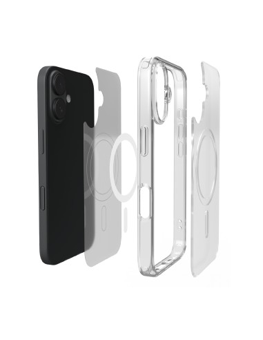 PURO PUIPC1667LITEMAGTR IPHONE 16 PLUS COVER RIGIDA MAGSAFE TRASPARENT
