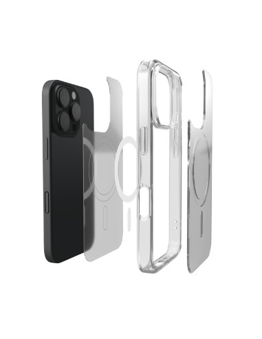 PURO PUIPC16P61LITEMAGTR IPHONE 16 PRO COVER RIGIDA MAGSAFE TRASPARENT