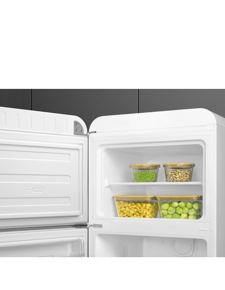 SMEG FAB30LWH6 FRIGO D.P. C ANNI 50 BIANCO CERNIERA SX