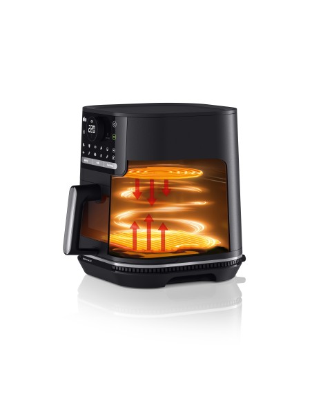 BRAUN HF5075 FRIGGITRICE AD ARIA   2000W 6LT 1,6KG DOPPIA RESISTENZA