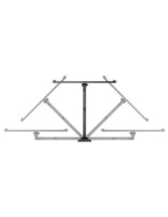 MELICONI FLATSTYLE FDR400 40"/75" 35KG DOPPIO BRACCIO V2-400 STAFFA TV 2