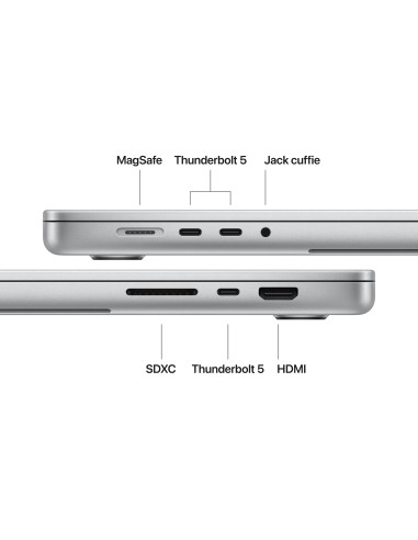 APPLE MGE94T/A MACBOOK PRO 16" M5  MAX 18CPU 40GPU 48GB 2TB SILVER