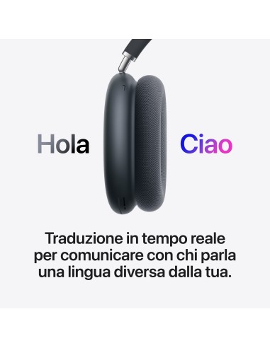 APPLE MHWK4ZM/A AIRPODS MAX 2 MEZZANOTTE GR.SCURO CUFFIE OVER-EAR