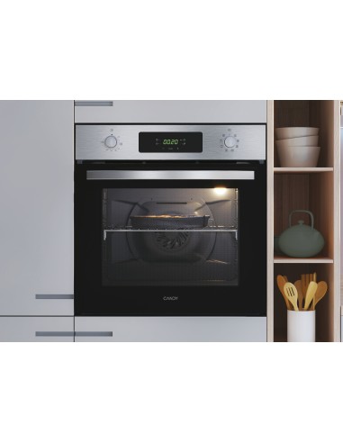 CANDY FIDCPX625LI FORNO A+ 60CM 70LINOX VENTILATO 8FUNZ. MECCANICO