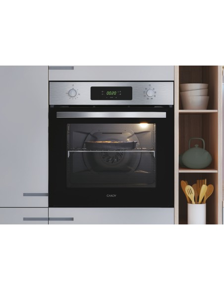 CANDY FIDCPX625LI FORNO A+ 60CM 70LINOX VENTILATO 8FUNZ. MECCANICO