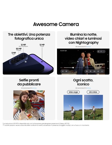SAMSUNG A57 5G AWESOME GRAY 128GB  SM-A576BZABEUE