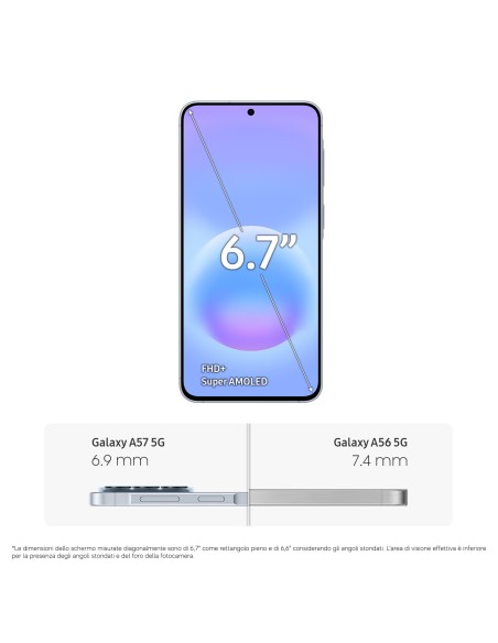 SAMSUNG A57 5G AWESOME ICYBLU 128GB SM-A576BLBBEUE