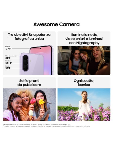 SAMSUNG A37 5G AWESOME WHITE 128GB SM-A376BLVBEUE