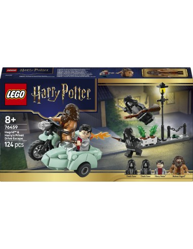 LEGO HARRY POTTER TM FUGA DA PRIVET DRIVE DI HAGRID  E HARRY