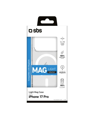 SBS TELIG2MAGIP1763PT IPHONE 17 PRO COVER LIGHT MAG TRASPARENTE