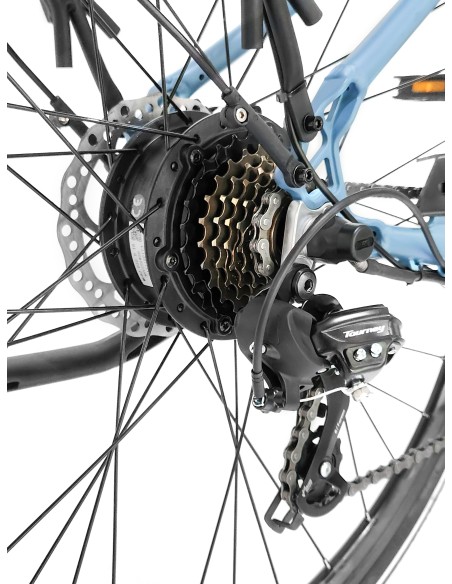 ARGENTO CITY BIKE 26" OMEGA CELESTE