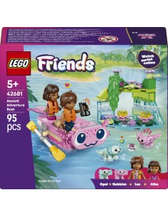 LEGO FRIENDS BARCA D'AVVENTURA AXOLOTL