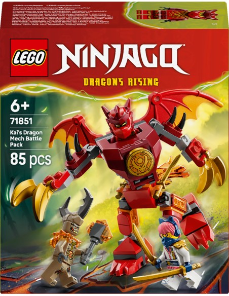 LEGO NINJAGO BATTLE PACK MECH DRAGO DI KAI
