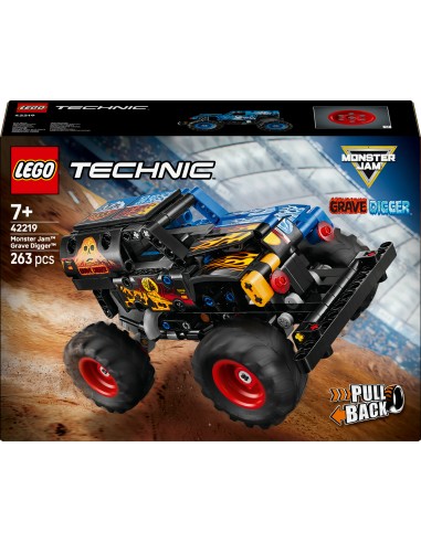 LEGO TECHNIC MONSTER JAM GRAVE DIG GER  FUOCO E GHIACCIO