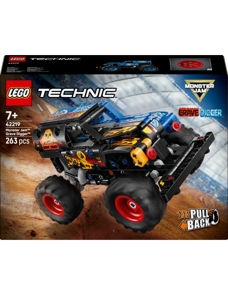 LEGO TECHNIC MONSTER JAM GRAVE DIG GER  FUOCO E GHIACCIO