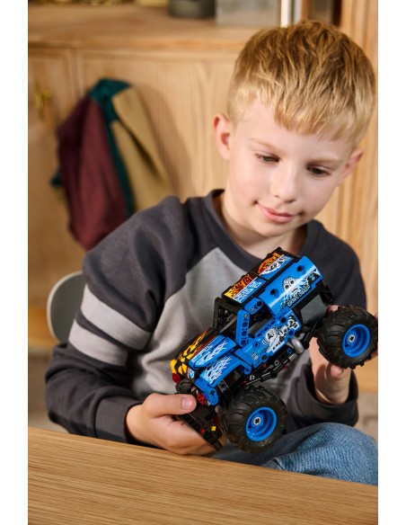 LEGO TECHNIC MONSTER JAM GRAVE DIG GER  FUOCO E GHIACCIO