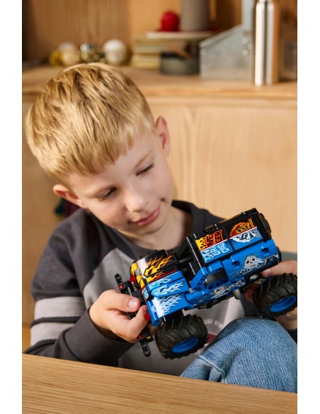 LEGO TECHNIC MONSTER JAM GRAVE DIG GER  FUOCO E GHIACCIO