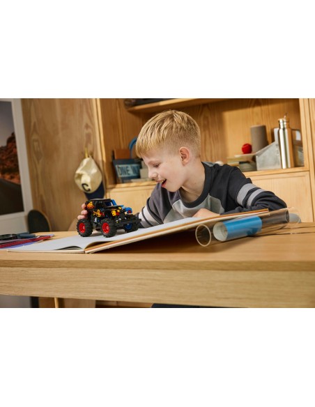 LEGO TECHNIC MONSTER JAM GRAVE DIG GER  FUOCO E GHIACCIO