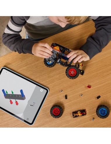 LEGO TECHNIC MONSTER JAM GRAVE DIG GER  FUOCO E GHIACCIO